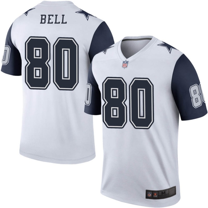 2020 Nike NFL Men Dallas Cowboys #80 Blake Bell White Legend Color Rush Jersey->women nfl jersey->Women Jersey